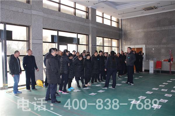 北京潮白陵园组织全体员工一起参加工会活动